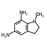 CAS 登录号：705928-02-5， 1-甲基-5,7-吲哚啉二胺