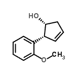 CAS 登录号：705942-68-3， (1R,2R)-2-(2-甲氧基苯基)-3-环戊烯-1-醇