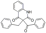 CAS 登录号:70611-42-6, 3-苯甲酰基-3-(苯基甲基)喹啉-2,4(1H,3H)-二酮