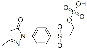 CAS#: 70616-72-7, 2,4-Dihydro-5-Methyl-2-[4-[[2-(Sulfooxy)Ethyl]Sulfonyl]Phenyl]-3H-Pyrazol-3-One