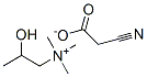 CAS#: 70624-15-6, (2-Hydroxypropyl)Trimethylammonium Cyanoacetate