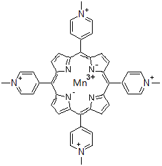 CAS 登录号：70649-54-6， 四-(4-N-甲基吡啶基)卟啉酸锰 (III)