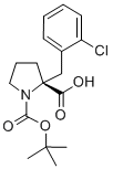 CAS#: 706806-66-8, Boc-(R)-alpha-(2-Chlorobenzyl)-Proline