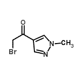 CAS 登录号：706819-66-1， 2-溴-1-(1-甲基-1H-吡唑-4-基)乙酮
