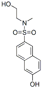 CAS#: 70682-63-2, 6-Hydroxy-N-(2-Hydroxyethyl)-N-Methylnaphthalene-2-Sulphonamide