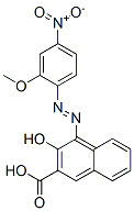 CAS 登录号:70714-70-4, 3-羟基-4-((2-甲氧基-4-硝基苯基)偶氮)-2-萘甲酸