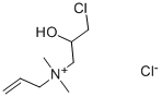 CAS#: 70729-69-0, N-(2-Hydroxy-3-chloropropyl)-N-allyl-N,N-dimethylammonium chloride