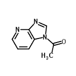 CAS 登录号：70740-27-1， 1-(1H-咪唑并[4,5-b]吡啶-1-基)乙酮