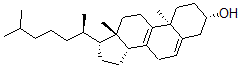 CAS # 70741-38-7, (3S,10S,13R,14R,17R)-10,13-Dimethyl-17-[(2R)-6-Methylheptan-2-Yl]-2,3,4,7,11,12,14,15,16,17-Decahydro-1H-Cyclopenta[a]Phenanthren-3-Ol