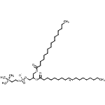 CAS 登录号：70778-75-5， 2-[(9E)-9-十八碳烯酰基氧基]-3-(棕榈酰氧基)丙基2-(三甲基铵基)乙基磷酸酯