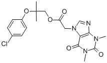 CAS#: 70788-27-1, Acefyllineclofibrol
