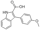 CAS#: 70794-11-5, 3-(4-Methoxy-Phenyl)-1H-Indole-2-Carboxylic Acid
