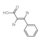 CAS#: 708-81-6, alpha,beta-Dibromocinnamic Acid