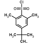CAS#: 70823-04-0, 2,6-Dimethyl-4-(2-methyl-2-propanyl)benzenesulfonyl chloride