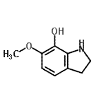 CAS#: 70837-64-8, 6-Methoxy-7-indolinol