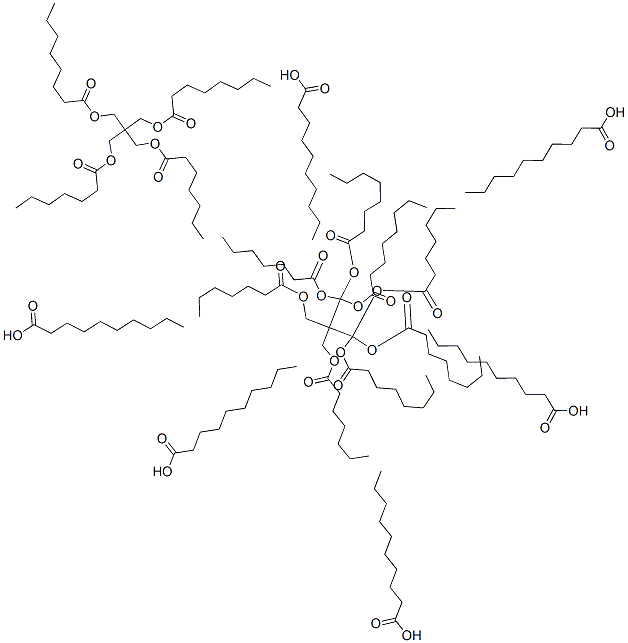 CAS 登录号：70851-04-6， 二季戊四基六庚酸酯