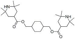 CAS 登录号：70851-59-1， 2,2,6,6-四甲基-4-哌啶羧酸 4,4'-[1,4-环己烷二基二(亚甲基)]酯