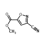 CAS 登录号：70869-89-5， 甲基3-氰基-1,2-恶唑-5-羧酸酯