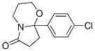 CAS#: 7088-16-6, 8a-(4-Chlorophenyl)-3,4,8,8a-Tetrahydro-2H-Pyrrolo[2,1-b][1,3]Oxazin-6(7H)-One