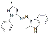 CAS#: 70892-84-1, 2-Methyl-3-[(3-Methyl-1-Phenyl-1H-Pyrazol-5-Yl)Azo]-1H-Indole