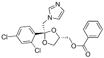 CAS#: 70894-66-5, cis-2-(2,4-Dichlorophenyl)-2-(1H-Imidazol-1-Ylmethyl)-1,3-Dioxolane-4-Ylmethyl Benzoate