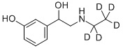 CAS#: 709-55-7, Etilefrine-D5