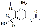 CAS#: 70900-30-0, 5-(Acetylamino)-3-Amino-2-Methoxy-Benzenesulfonic Acid