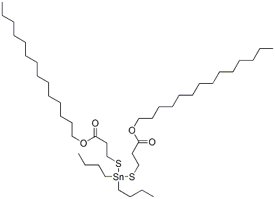 CAS#: 70942-46-0, Tetradecyl 5,5-Dibutyl-9-Oxo-10-Oxa-4,6-Dithia-5-Stannatetracosanoate