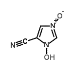 CAS 登录号：709636-88-4， 3-羟基-1-氧代-咪唑-1-鎓-4-甲腈