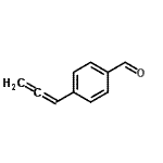 CAS 登录号：709665-46-3， 4-丙二烯基苯甲醛
