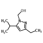 CAS#: 709674-66-8, (3-Ethyl-5-isopropyl-1H-pyrazol-1-yl)methanol