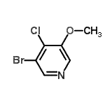 CAS 登录号：71001-60-0， 3-溴-4-氯-5-甲氧基吡啶