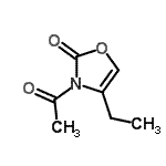 CAS#: 71005-76-0, 3-Acetyl-4-ethyl-1,3-oxazol-2(3H)-one