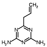 CAS 登录号：710308-43-3， 6-烯丙基-1,3,5-三嗪-2,4-二胺
