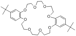 CAS 登录号：71035-28-4， 2,16(Or2,17)-二叔丁基-6,7,9,10,12,13,20,21,23,24,26,27-十二氢-二苯并[B,N][1,4,7,10,13,16,19,22]八氧杂环二十四烷