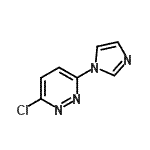 CAS 登录号：71037-71-3， 3-氯-6-(1H-咪唑-1-基)哒嗪