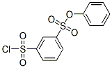 CAS 登录号：71042-78-9， 3-(氯磺酰基)苯磺酸苯基酯