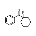 CAS 登录号：71057-11-9， (1-氟环己基)(苯基)甲酮
