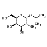 CAS 登录号：710936-27-9， 异丙基2-氨基-2-脱氧-alpha-D-吡喃半乳糖苷