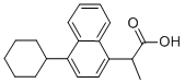 CAS#: 71109-09-6, 4-Cyclohexyl-alpha-Methylnaphthalene-1-Acetic Acid