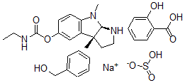 CAS 登录号：71214-04-5， 毒扁豆碱