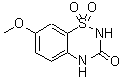 CAS#: 71254-67-6, 7-Methoxy-2H-1,2,4-benzothiadiazin-3(4H)-one 1,1-dioxide