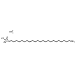 CAS#: 71317-48-1, 1-Tetracosanol, hydrogen sulfate (ester), ammonium salt (1:1)