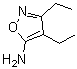 CAS 登录号：71378-51-3， 3,4-二乙基-1,2-恶唑-5-胺
