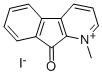 CAS#: 71381-08-3, 1-Methyl-9-Oxo-9H-Indeno(2,1-b)Pyridinium Iodide