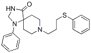 CAS#: 7139-26-6, 1-Phenyl-8-[3-(Phenylthio)Propyl]-1,3,8-Triazaspiro[4.5]Decan-4-One