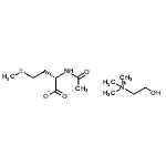 CAS#: 71463-43-9, (2S)-2-acetamido-4-methylsulfanyl-butanoate; 2-hydroxyethyl-trimethyl-ammonium