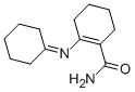 CAS 登录号：7149-51-1， N-环己基亚基-2-氨基甲酰基环己-1-烯基胺
