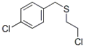 CAS#: 71501-38-7, 1-Chloro-4-[[(2-Chloroethyl)Thio]Methyl]Benzene