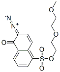 CAS#: 71550-36-2, 6-Diazo-5,6-Dihydro-5-Oxo-1-Naphthalenesulfonic Acid 2-(2-Methoxyethoxy)Ethyl Ester